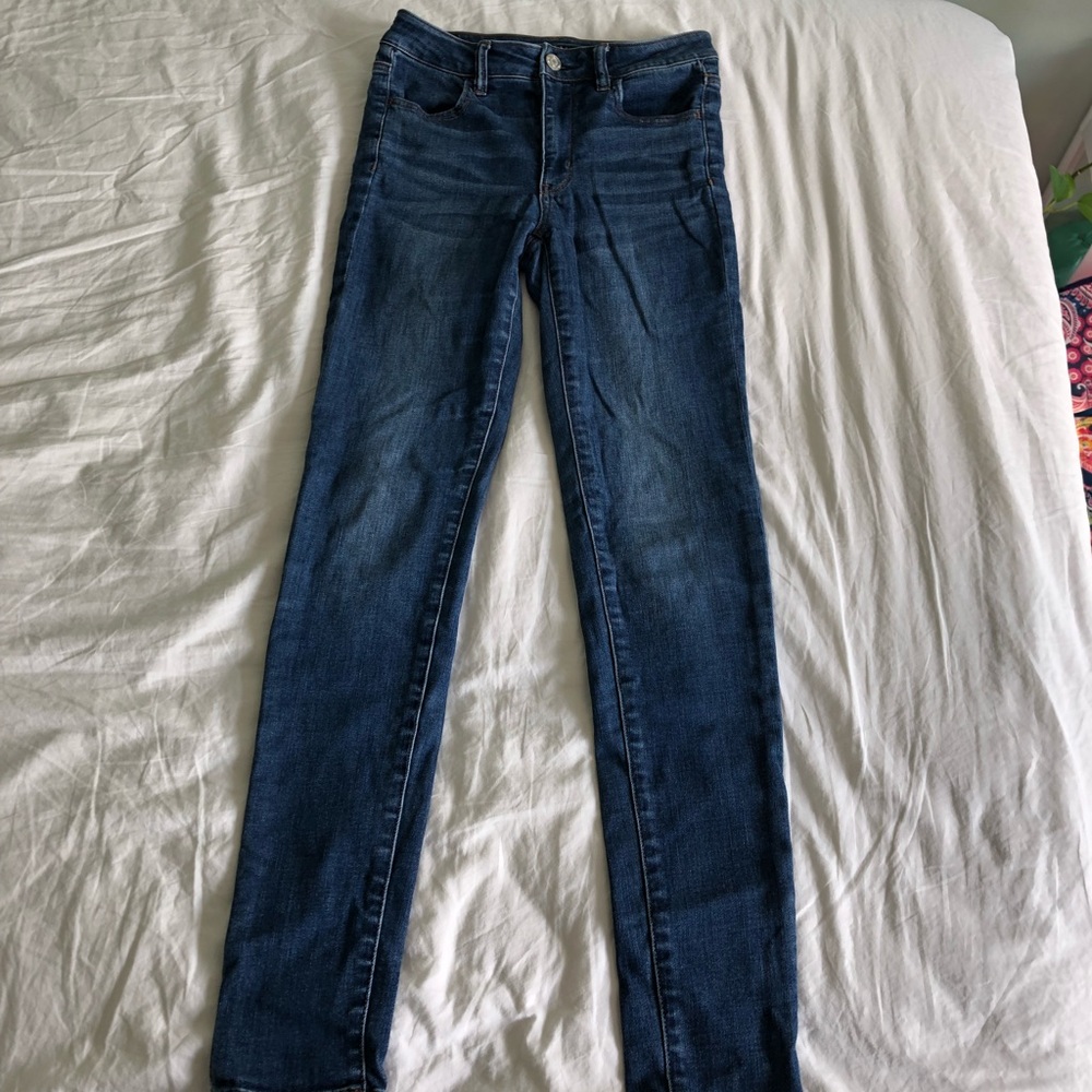 COPY - American Eagle Outfitters extra long skinny jeans size 6